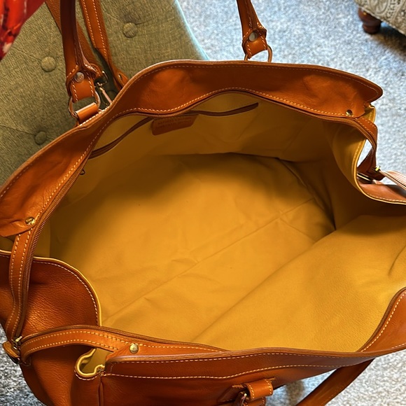 Extra extra large leather traveling bag - Picture 3 of 5